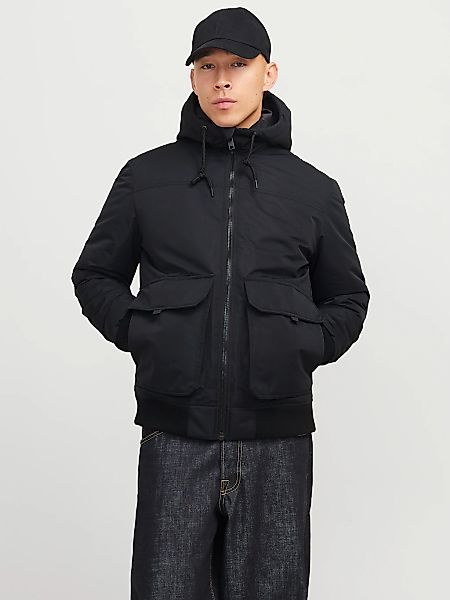 Jack & Jones Bomberjacke "JJCONSTRUCT BOMBER mit glänzender Oberfläche" mit günstig online kaufen
