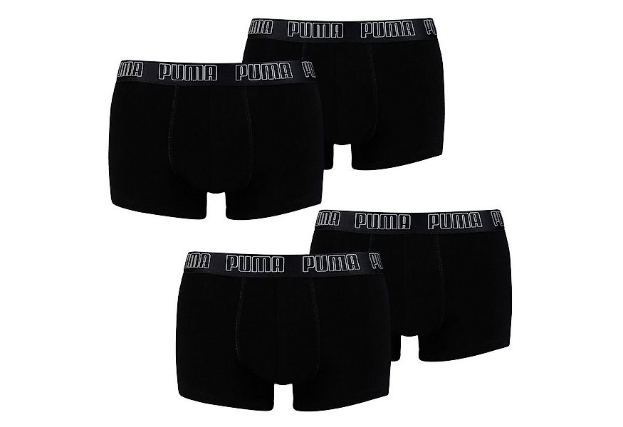 PUMA BODYWEAR Boxershorts Trunks Everyday Comfort Cotton Stretchim 4er Pack günstig online kaufen