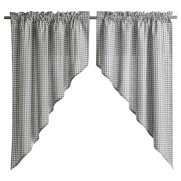 Joyswahl Scheibengardine (2 St), Stangendurchzug, halbtransparent, günstig online kaufen