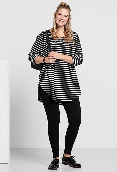 Sheego Jerseyhose Leggings . aus hautfreundlichem Baumwoll-Mix günstig online kaufen