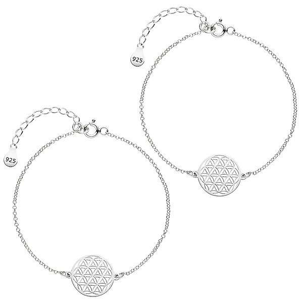 SCHOSCHON Armband Set Mutter Tochter Lebensblume günstig online kaufen