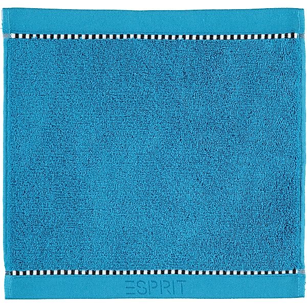 Esprit Box Solid - Farbe: ocean blue - 4665 - Seiflappen 30x30 cm günstig online kaufen