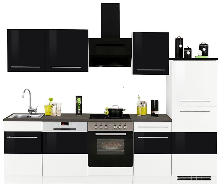 KOCHSTATION Küchenzeile KS-Trient, Breite 280 cm, günstig online kaufen