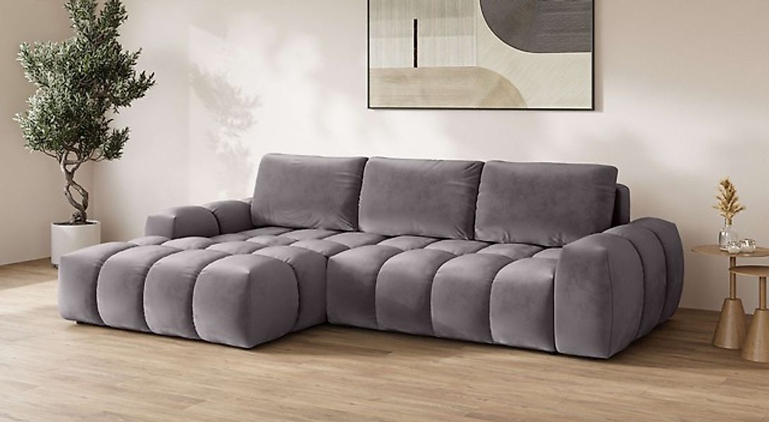 INOSIGN Ecksofa »AZITA klein optionale Schlafsofa mit Bettkasten, B/T/H: 27 günstig online kaufen