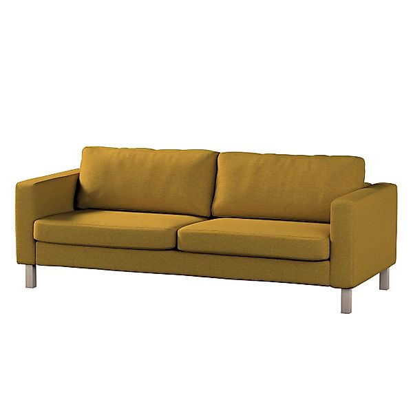 Bezug für Karlstad 3-Sitzer Sofa nicht ausklappbar, kurz, gelb, Bezug für K günstig online kaufen