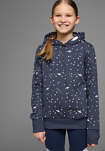 KangaROOS Kapuzensweatshirt Langarm, bedruckt, mit Kapuze, günstig online kaufen