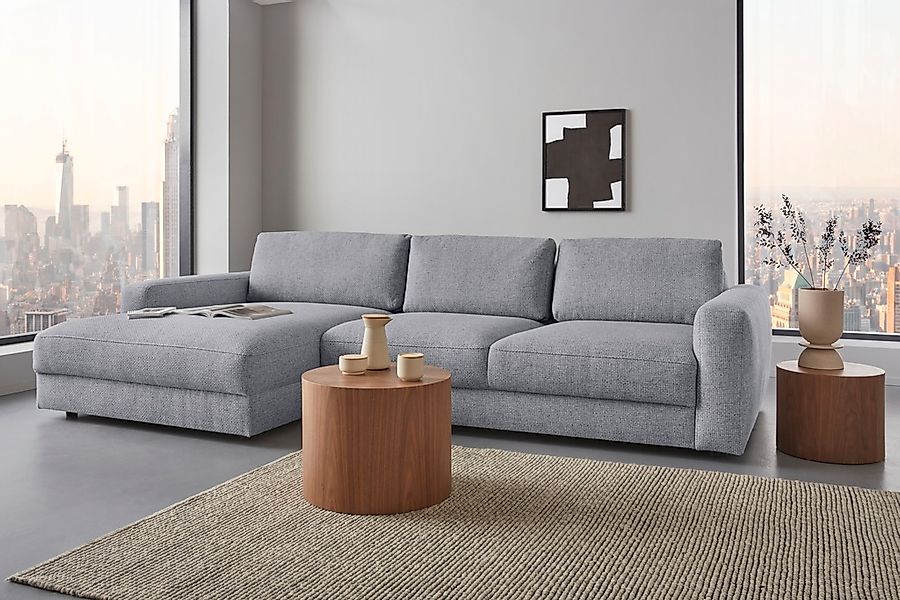 Places of Style Ecksofa "Bloomfield, elegant, viel Platz, Mega Couch, Breit günstig online kaufen