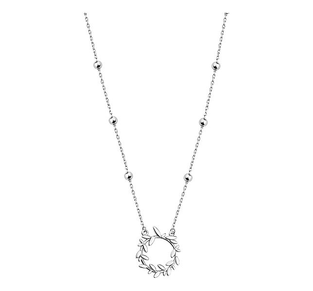 Sofia Milani Kette mit Anhänger Blatt, 925 Silber Damen Schmuck - N0439 günstig online kaufen