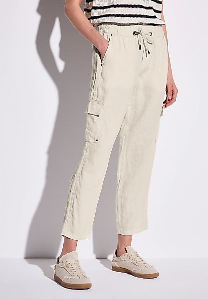 STREET ONE Leinenhose "Style BONNY", im Cargo-Look günstig online kaufen
