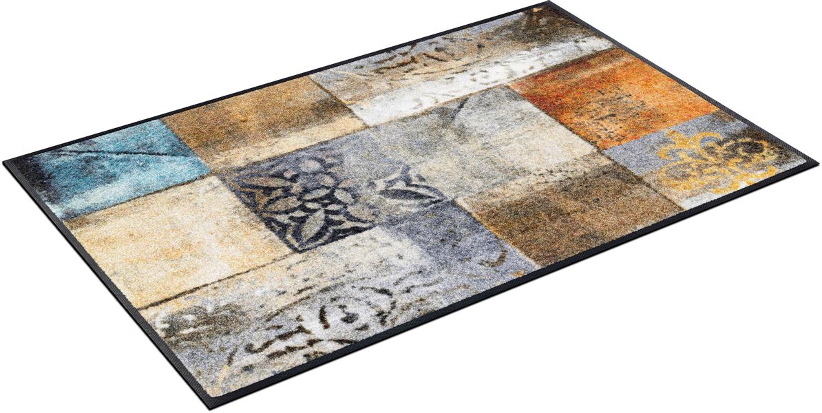 wash+dry by Kleen-Tex Fußmatte Tilea, rechteckig, günstig online kaufen