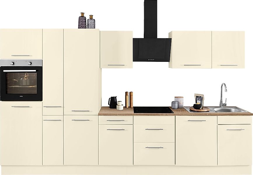 wiho Küchen Küchenzeile "Ela" Breite 360 cm, Soft-Close-Funktion, höhenvers günstig online kaufen