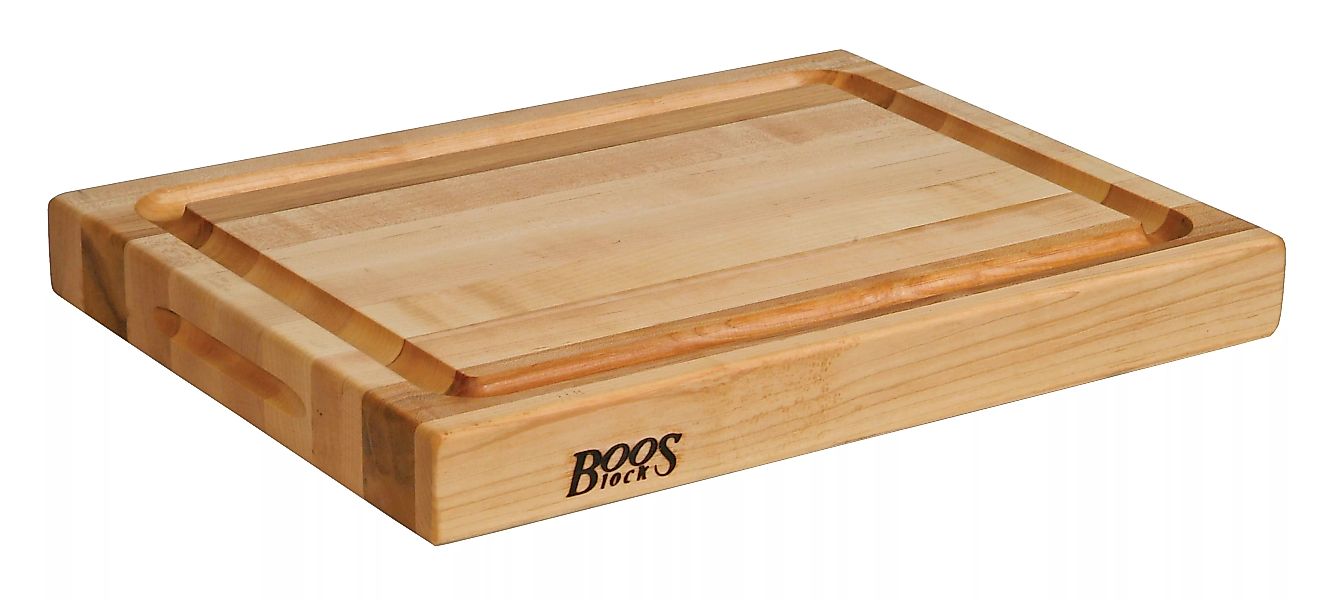 Boos Blocks Pro Chef-Groove Schneidebrett 51x38x6 cm mit Saftrille - Ahornh günstig online kaufen