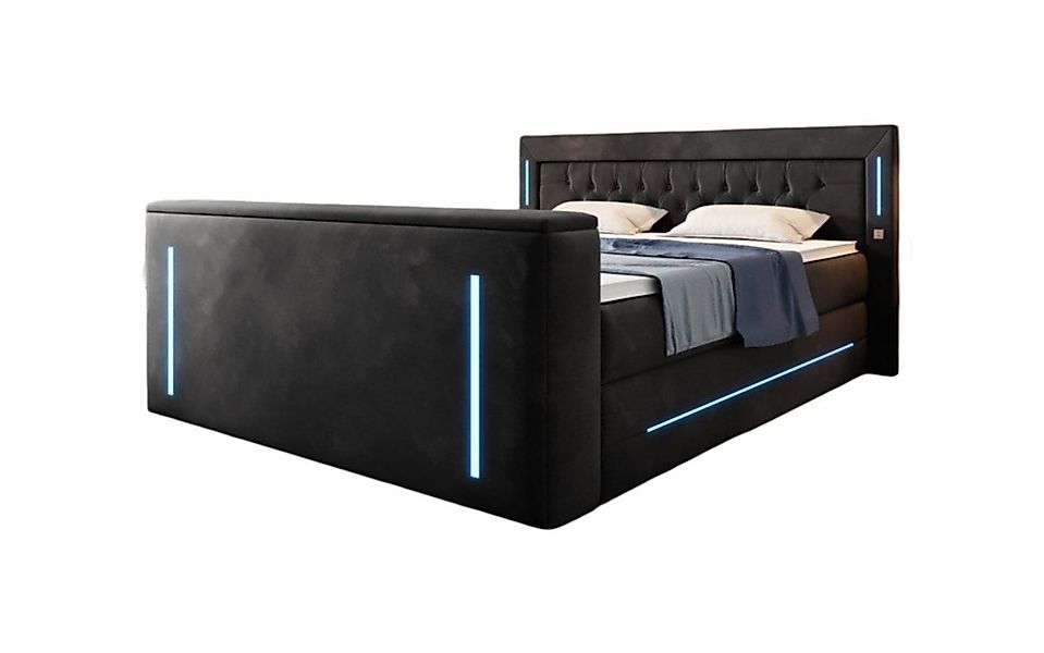 Luxusbetten24 Boxspringbett Divalo, mit TV Lift günstig online kaufen