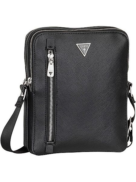 Guess Umhängetasche Torino Saffiano Eco Double Zip, Crossbody Bag günstig online kaufen