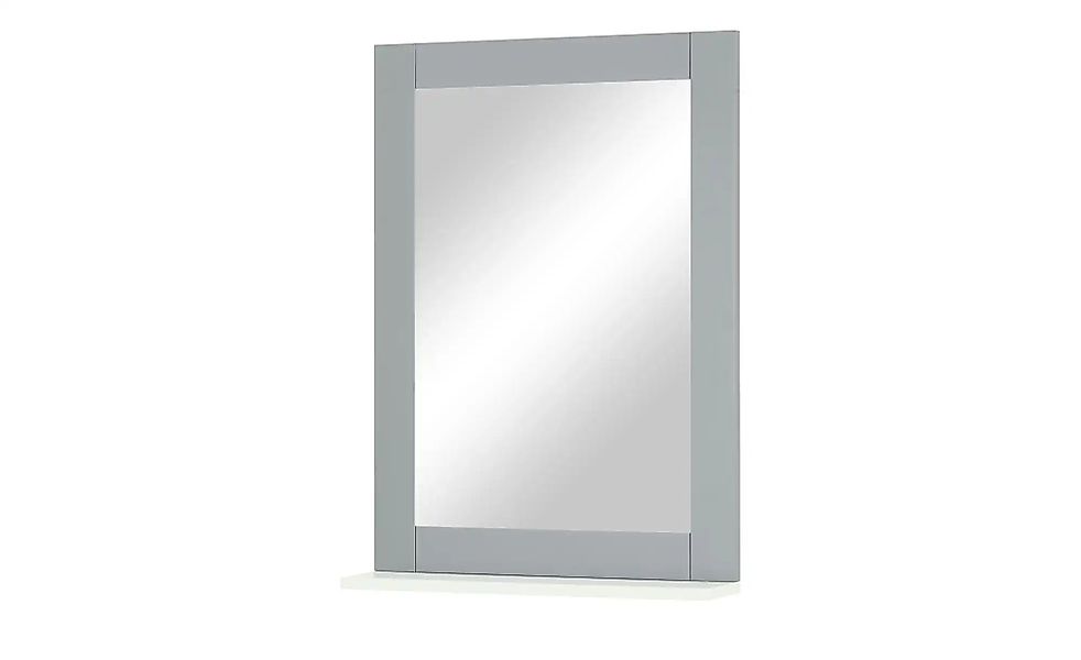 uno Spiegel mit Ablage  Nisser ¦ grau ¦ Holzwerkstoff,Glas ¦ Maße (cm): B: günstig online kaufen