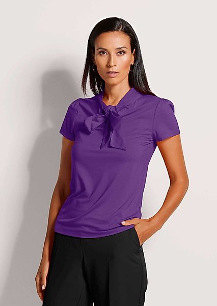 MADELEINE Kurzarmshirt Kurzarmoberteil mit Schluppe günstig online kaufen