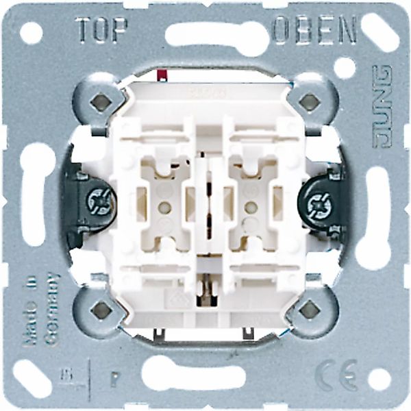 Jung Doppel-Taster 10AX 250V 2 Schließer 535 U - 535U günstig online kaufen