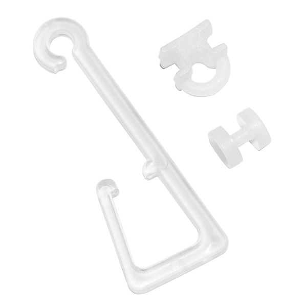 GARDINIA Gardinenhaken Haken für Stoffösen, (10-St), günstig online kaufen