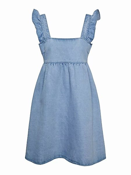 PIECES Pclizzy Jeanskleid Damen Blau günstig online kaufen