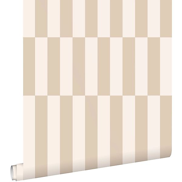 ESTAhome Tapete Streifen Beige 50 x 900 cm günstig online kaufen
