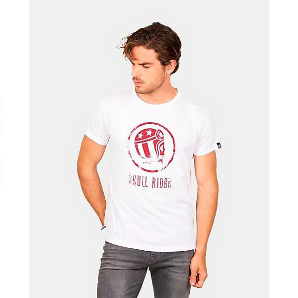 Skull Rider Old Skull Kurzärmeliges T-shirt M White günstig online kaufen