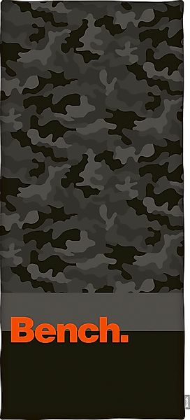 Bench. Strandtuch "Bench" mit dekorativem "Bench" Schriftzug günstig online kaufen