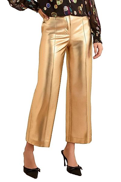 Love & Roses Lederhose Love & Roses weite Kunstlederhose, Regular (1-tlg) günstig online kaufen