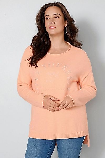 MIAMODA Strickpullover Pullover Statement Saum hinten länger günstig online kaufen