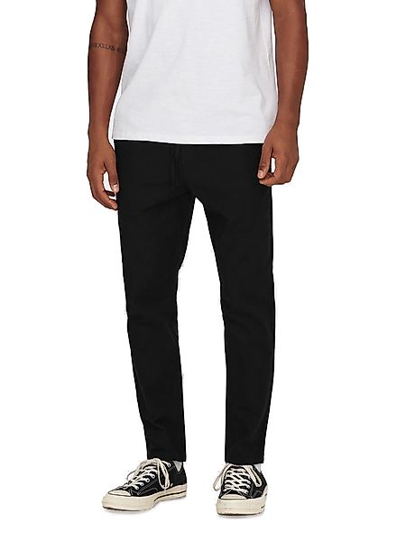 Only & Sons Herren Sweatpant ONSLINUS CROP LIN - Tapered Fit günstig online kaufen