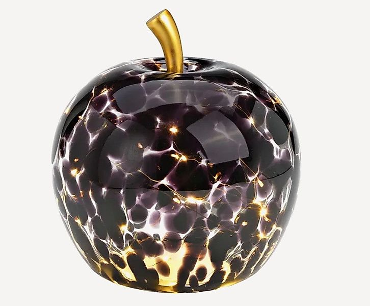 Seyila Home Dekofigur Dekorative Glas Apfel günstig online kaufen