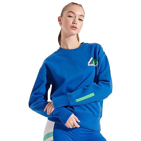 Superdry Mountain Sport Crew Sweatshirt S Royal günstig online kaufen