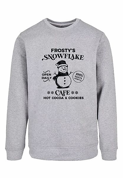 F4NT4STIC Sweatshirt "Frostys Snowflake Cafe Retro Weihnachten Sign", Premi günstig online kaufen