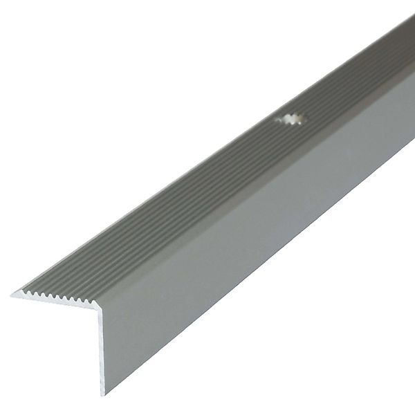 Dalsys Treppenkantenprofil 200cm x 20mm x 20mm Alu Champagner Treppenwinkel günstig online kaufen