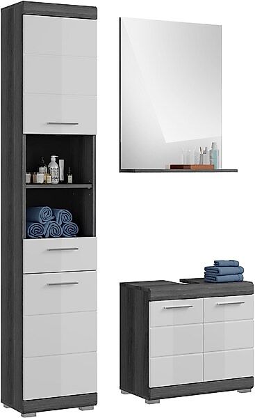 INOSIGN Badmöbel-Set »Siena, 3 teilig, bestehend aus:« Set, TOPSELLER!, 3 S günstig online kaufen