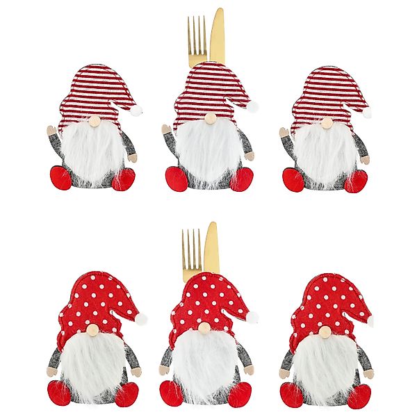 Annastore Besteckhalter 6 x Besteckhalter Wichtel günstig online kaufen