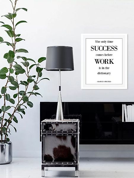 queence Bild "SUCCESS BEFORE WORK", (1 St.) günstig online kaufen