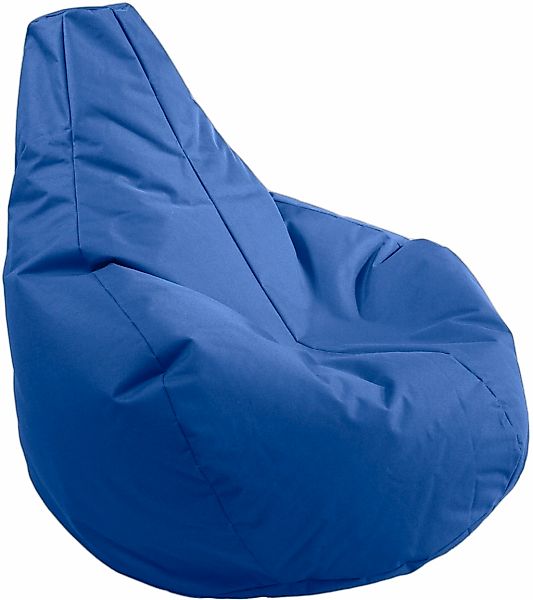 KiNZLER Sitzsack "Gamer" 1 Stk. tlg. Uni Farben, mit Rückenlehne, Outdoor g günstig online kaufen
