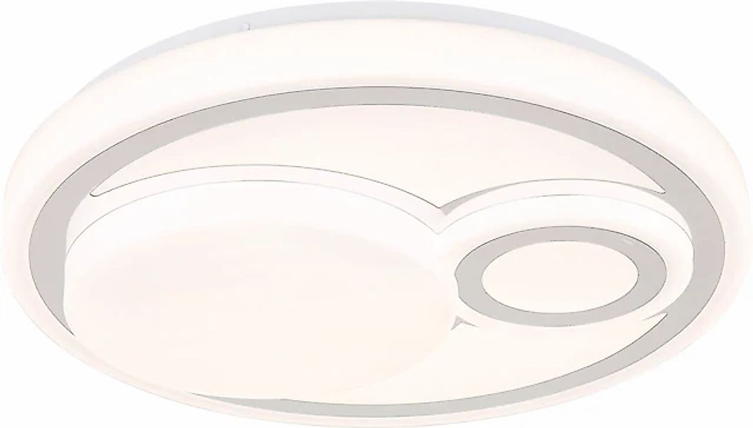 GLOBO LIGHTING Deckenleuchte »RUIZ« LED-Modul 1 Stk. warmweiß - kaltweiß De günstig online kaufen