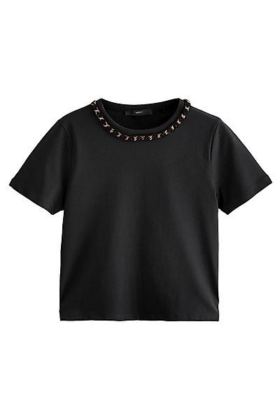 Next T-Shirt T-Shirt mit Kettendetail 100 % günstig online kaufen