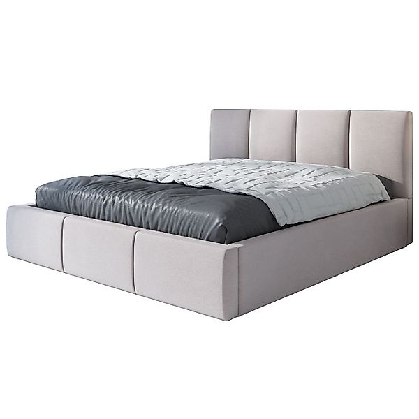 A&J MöbelLand GmbH Polsterbett ORINO mit Matratze, Lattenrost und Bettkaste günstig online kaufen