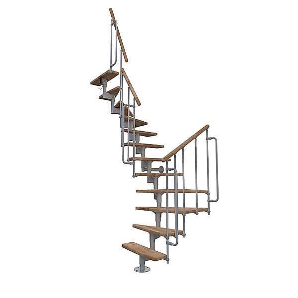 Minka Raumspartreppe Joker Turn 180° Buche-Weiß Raumhöhe bis 304 cm günstig online kaufen