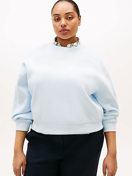 Tommy Hilfiger Curve Sweatshirt "CRV CORP LOGO MDRN SWTSRT", in großen Größ günstig online kaufen