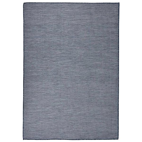 vidaXL Outdoorteppich Flachgewebe 160x230 Cm Blau 1123967 günstig online kaufen