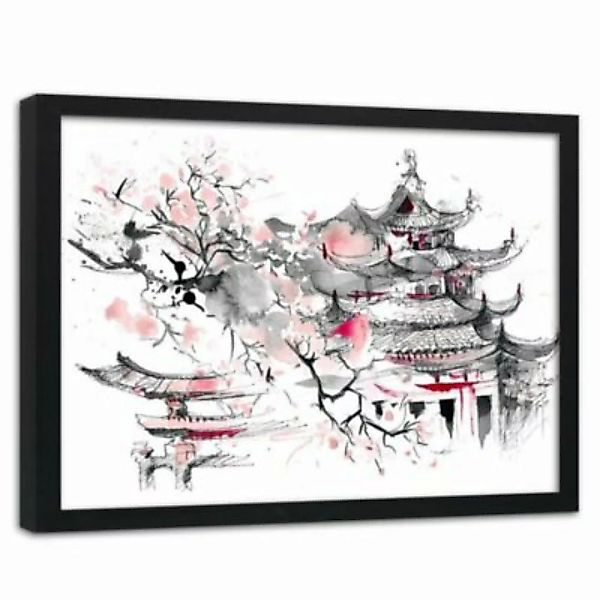 FEEBY® Kunst Japan Art Leinwandbilder bunt Gr. 60 x 40 günstig online kaufen