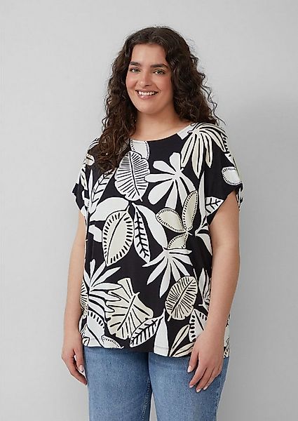 s.Oliver T-Shirt CURVE softer Single-Jersey günstig online kaufen