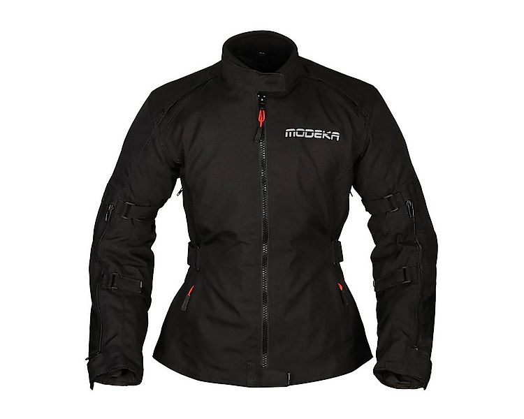 Modeka Motorradjacke Modeka Jacke Damen Luana Lady Schwarz 46 günstig online kaufen