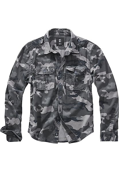 Brandit Langarmhemd Brandit Herren Vintage Shirt günstig online kaufen