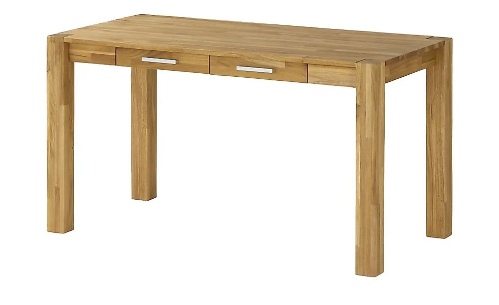 Schreibtisch  Chemnitz ¦ holzfarben ¦ Maße (cm): B: 140 H: 76 T: 70.0 Tisch günstig online kaufen