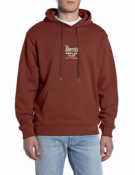 Replay Hoodie, mit großem Rückenprint günstig online kaufen