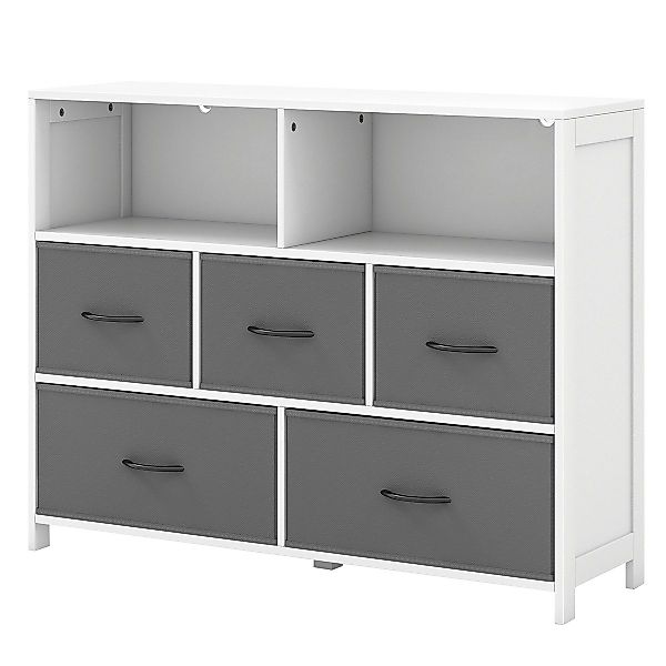 COSTWAY Sideboard, mit 5 klappbaren Schubladen günstig online kaufen